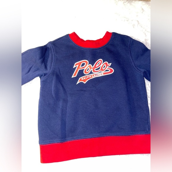 Toddler Polo Ralph Lauren Sweatshirt - Picture 2 of 5